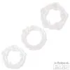 Love Toy Lot De 3 Cockrings Power Plus Transparents