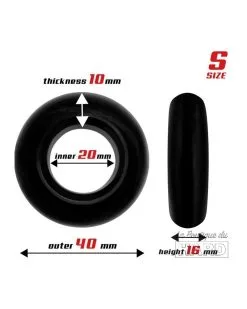 Beast Rings Lot De 3 Cockrings Souples Beast Ring Noirs -Sextoys boutique lot de 3 cockrings souples beast ring noirs 2