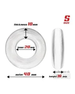 Lot De 3 Cockrings Souples Beast Rings Transparents 8 Lot De 3 Cockrings Souples Beast Rings Transparents -Sextoys boutique lot de 3 cockrings souples beast rings transparents 2