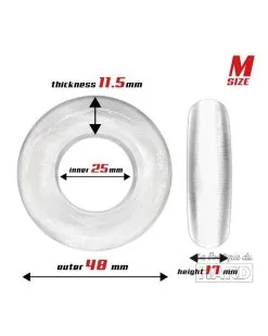 Lot De 3 Cockrings Souples Beast Rings Transparents 9 Lot De 3 Cockrings Souples Beast Rings Transparents -Sextoys boutique lot de 3 cockrings souples beast rings transparents 3