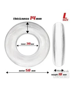 Lot De 3 Cockrings Souples Beast Rings Transparents 10 Lot De 3 Cockrings Souples Beast Rings Transparents -Sextoys boutique lot de 3 cockrings souples beast rings transparents 4