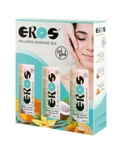 Lot De 3 Huiles De Massage Eros 50ml