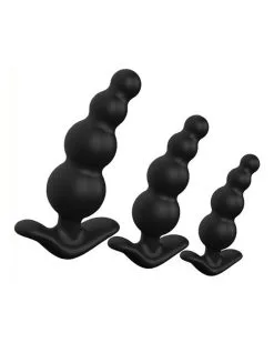 Generique Lot De 3 Plugs Silicone Simon Beads