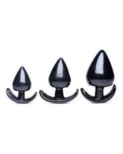 Master Series Lot De 3 Plugs Spades Noir