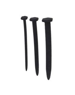 La Boutique Du Hard Lot De 3 Tiges à Urètre Silicone 14.5cm - Diamètres 6 à 13mm