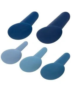 CalExotics Lot De 5 Plugs Silicone Anal Training Bleus -Sextoys boutique lot de 5 plugs silicone anal training bleus 4