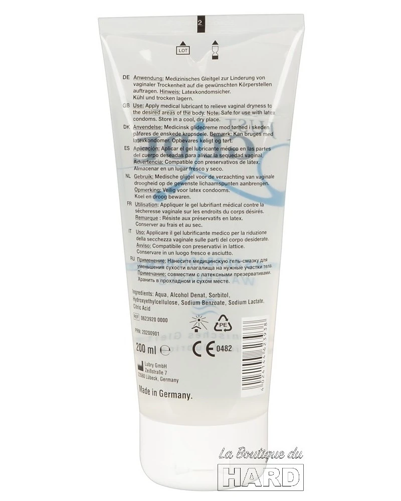 Lubrifiant à Base D'eau Water Just Glide 200ml 2 Lubrifiant à Base D'eau Water Just Glide 200ml – Image 2