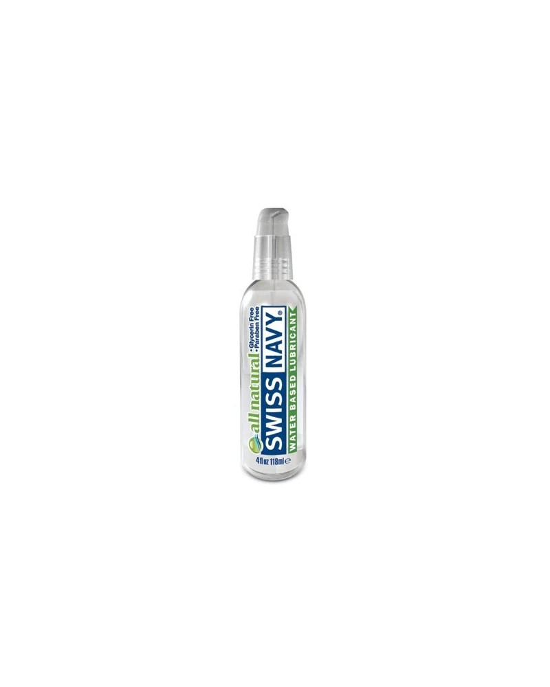 Swiss Navy Lubrifiant Eau All Natural 118 ML 1 Swiss Navy Lubrifiant Eau All Natural 118 ML