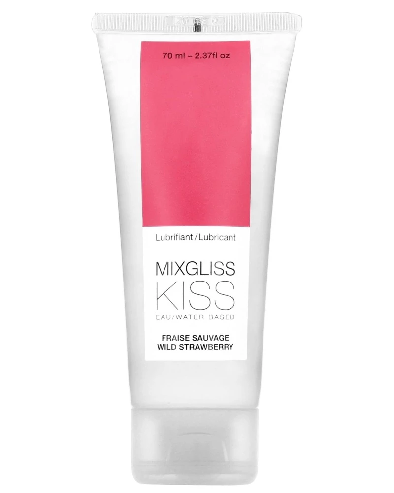Lubrifiant Eau MixGliss Fraise Sauvage 70ml 1 Lubrifiant Eau MixGliss Fraise Sauvage 70ml