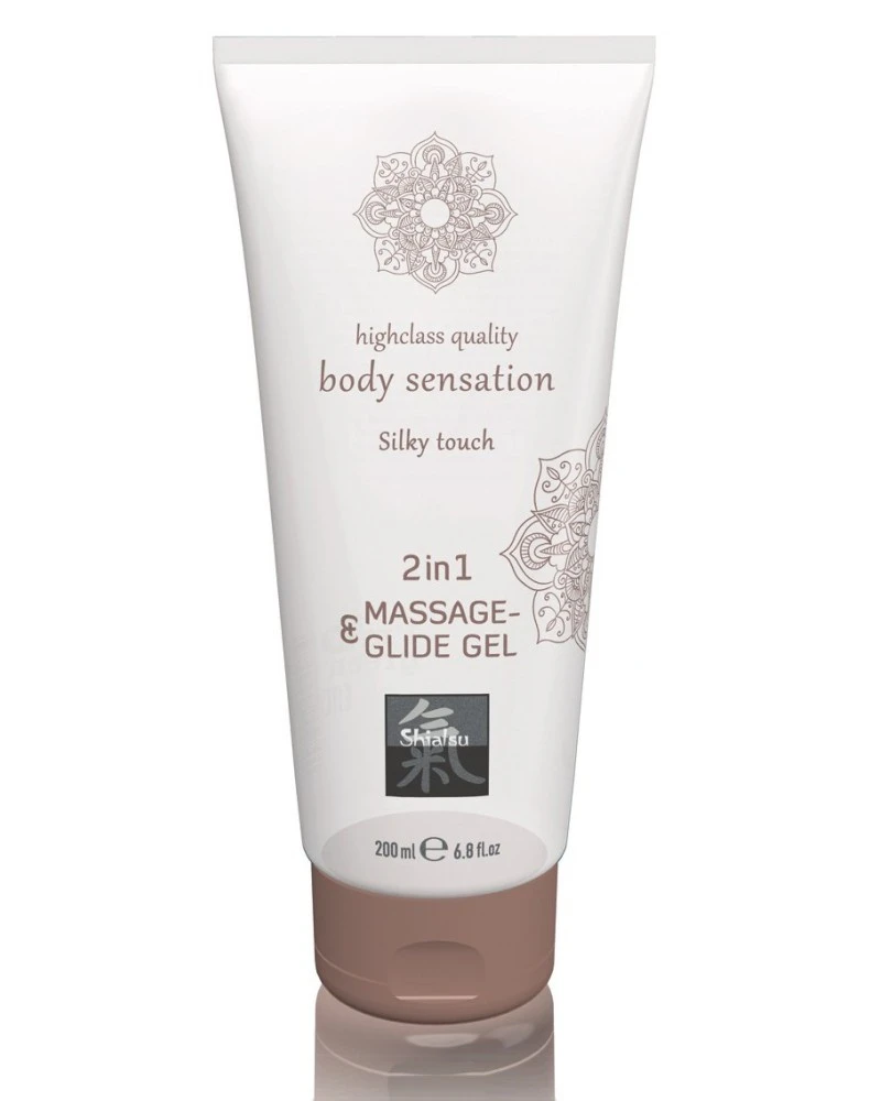 Shiatsu Lubrifiant Et Gel Pour Massage Silky Touch 200mL 1 Shiatsu Lubrifiant Et Gel Pour Massage Silky Touch 200mL