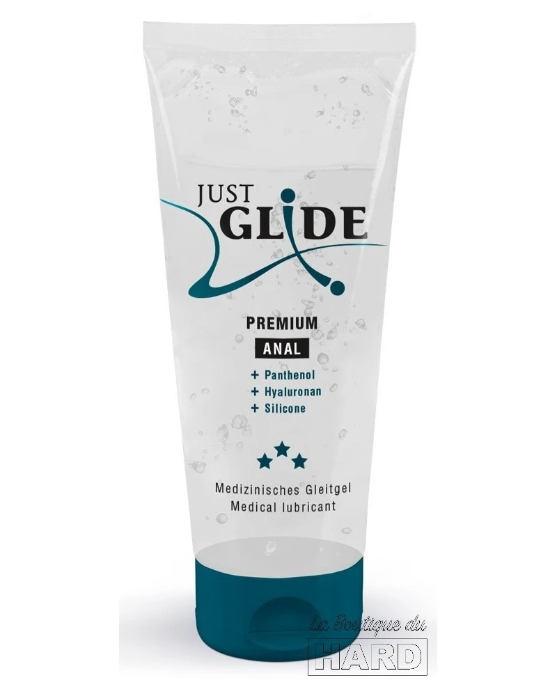 Just Glide Lubrifiant Hybride Premium Anal 200ml 1 Just Glide Lubrifiant Hybride Premium Anal 200ml