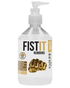 Lubrifiant Relaxant Fist It Numbing - Bouteille Pompe 500ml