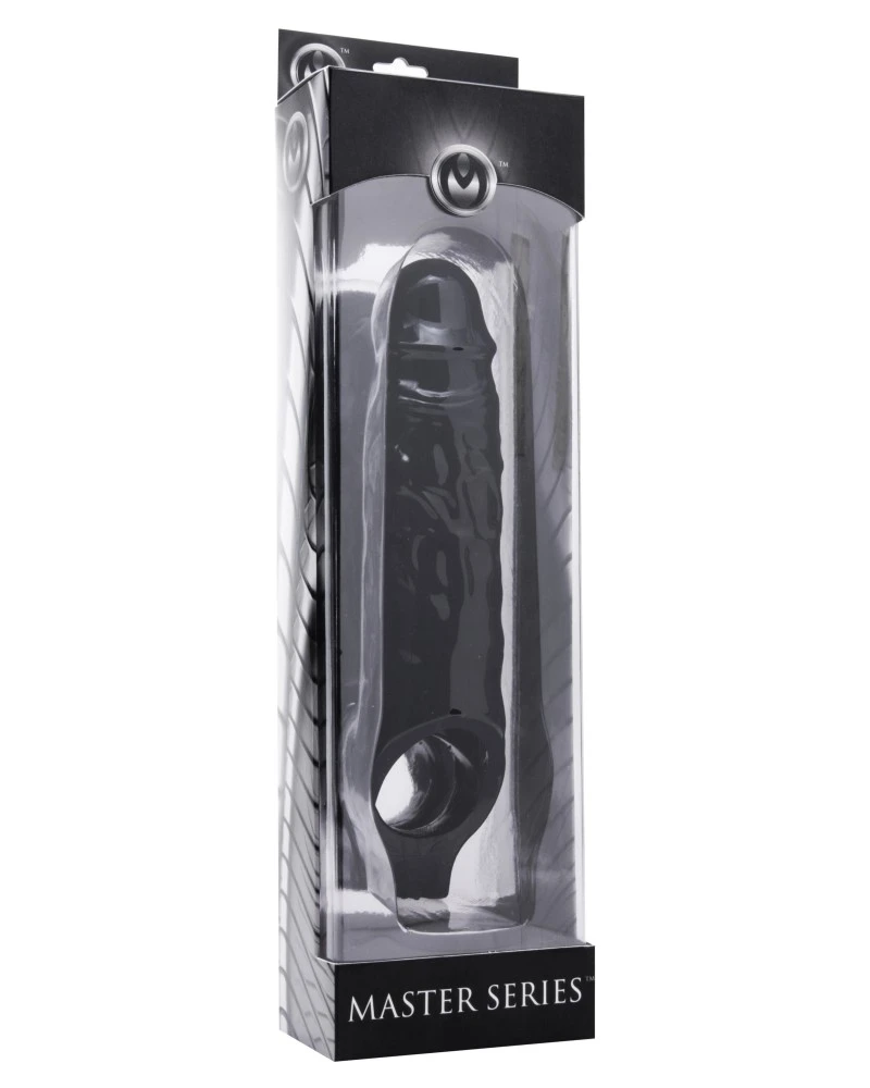 Master Series Mamba Cock Sheath Noir 16.5 X 4.5 Cm 2 Master Series Mamba Cock Sheath Noir 16.5 X 4.5 Cm – Image 2