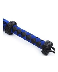 Generique Martinet Double Weaver Noir-Bleu 50cm 7 Generique Martinet Double Weaver Noir-Bleu 50cm -Sextoys boutique martinet double weaver noir bleu 50cm 2