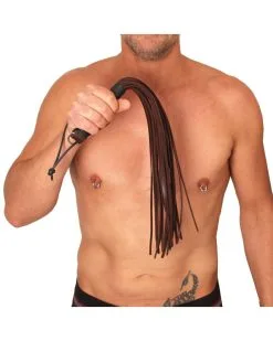 The Red Martinet Lanières En Cuir Marron 50cm