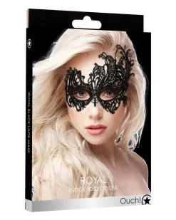 Ouch! Masque Dentelle Royal Noir 6 Ouch! Masque Dentelle Royal Noir -Sextoys boutique masque dentelle royal noir 2