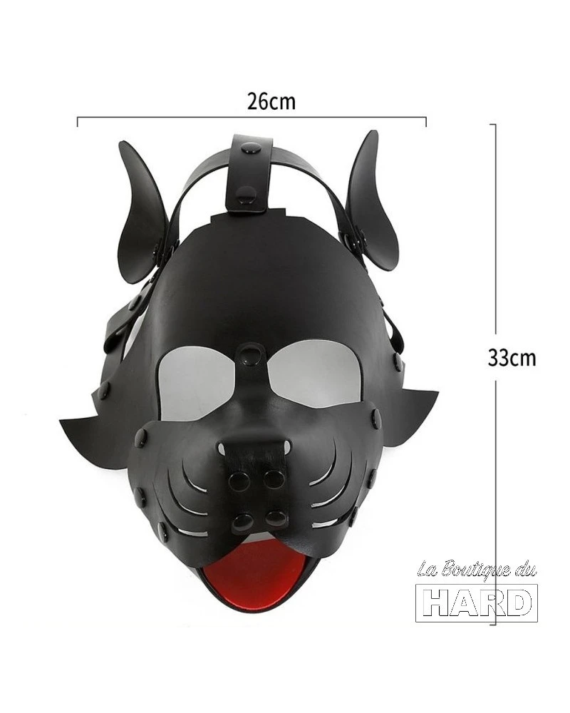 Kinky Puppy Masque Dog Pup Noir 6 Kinky Puppy Masque Dog Pup Noir – Image 6