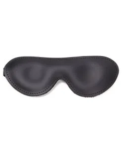 Kiotos Masque En Cuir Deluxe Noir