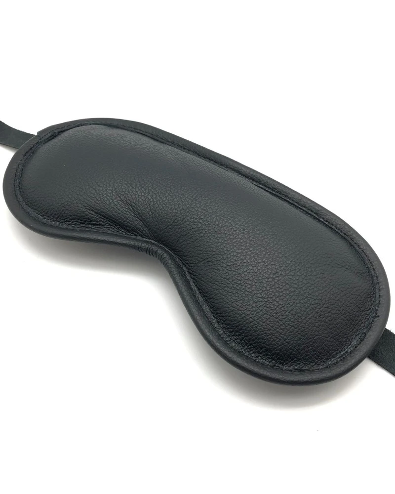 The Red Masque En Cuir Rembourré Blind Up Noir 3 The Red Masque En Cuir Rembourré Blind Up Noir – Image 3