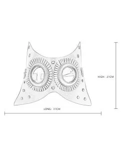 KinkHarness Masque Owl Simili -Sextoys boutique masque owl simili 9