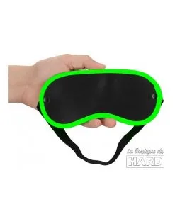 Ouch! Glow Masque Phosphorescent Glow Noir 9 Ouch! Glow Masque Phosphorescent Glow Noir -Sextoys boutique masque phosphorescent glow noir 3