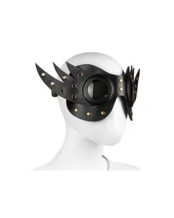 KinkHarness Masque Splicy Wing Noir 13 KinkHarness Masque Splicy Wing Noir -Sextoys boutique masque splicy wing noir 2