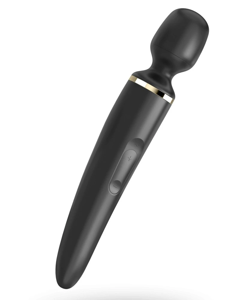 Satisfyer Masseur Wand-er Women Noir - Tête 78mm 1 Satisfyer Masseur Wand-er Women Noir - Tête 78mm
