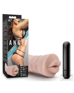 M For Men Masturbateur Réaliste Vibrant Angie Bouche