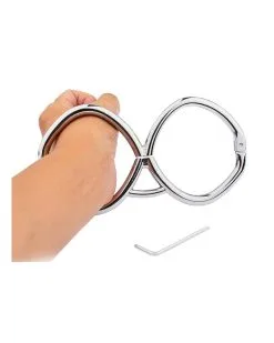 KINKgear Menottes De Poignets Hex 15cm 12 KINKgear Menottes De Poignets Hex 15cm -Sextoys boutique menottes de poignets hex 15cm 4