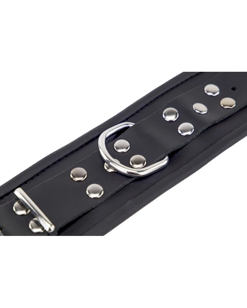 The Red Menottes En Cuir Pour Les Poignets Noir 4 The Red Menottes En Cuir Pour Les Poignets Noir – Image 4