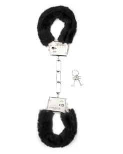 La Boutique Du Hard Menottes En Fourrure Furry - Black