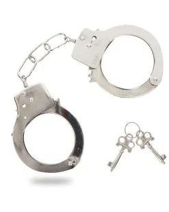 Toy Joy Menottes En Métal Fun Cuffs Argentées