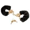 Fetish Fantasy Series Menottes Gold Furry Noires