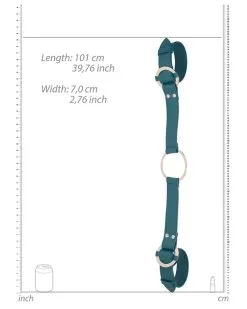 Ouch! Halo Menottes Pour Poignets Avec Anneaux Halo Bleu 10 Ouch! Halo Menottes Pour Poignets Avec Anneaux Halo Bleu -Sextoys boutique menottes pour poignets avec anneaux halo bleu 3