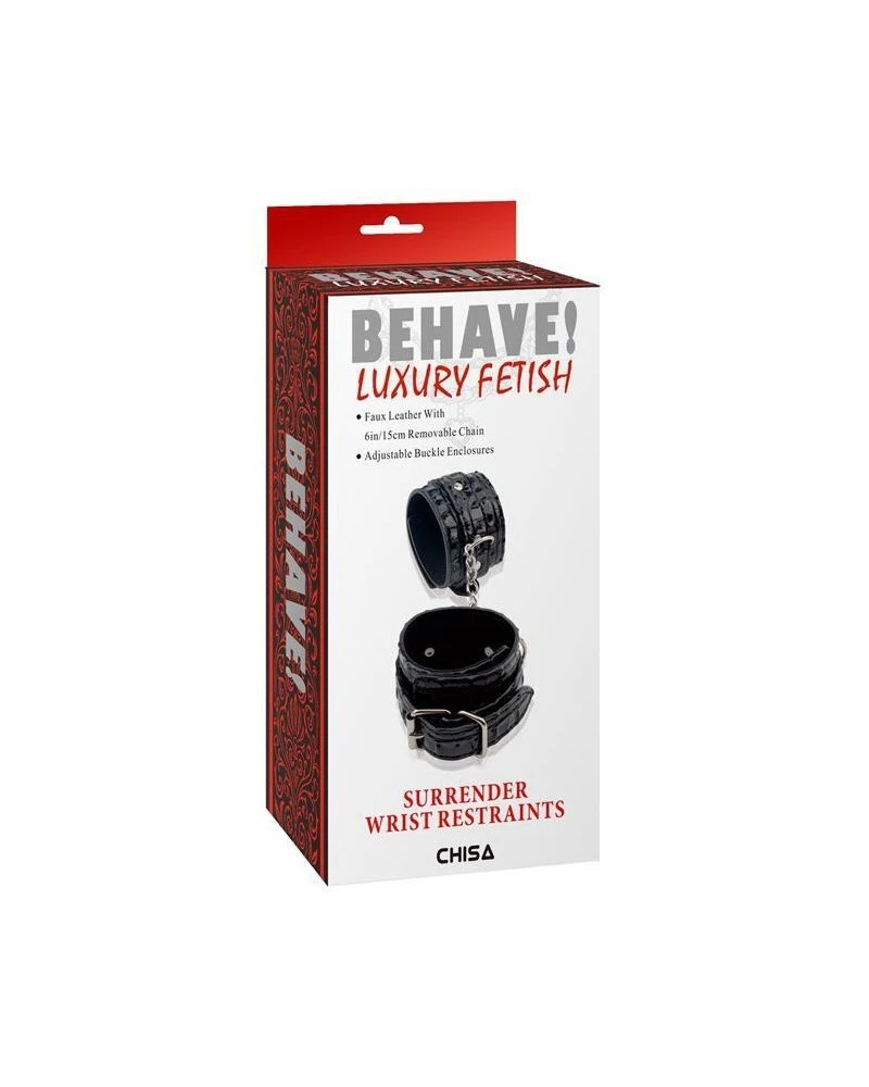Chisa Novelties Menottes Surrender Behave 2 Chisa Novelties Menottes Surrender Behave – Image 2