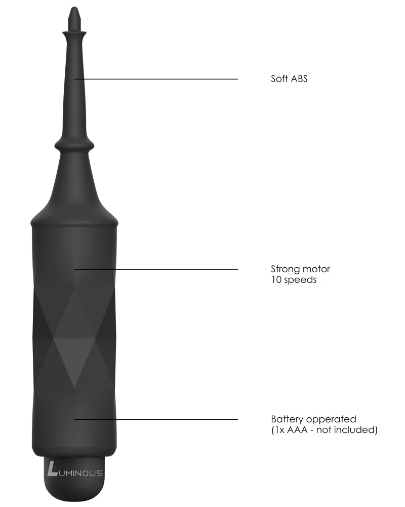 Luminous Mini Vibro Circe 15cm Noir 6 Luminous Mini Vibro Circe 15cm Noir – Image 6