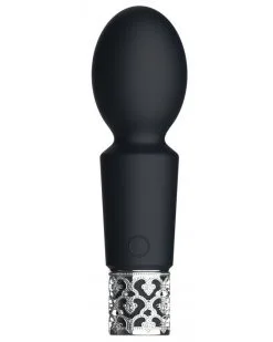 Royal Gems Mini Wand BRILLIANT 12cm Noir -Sextoys boutique mini wand brilliant 12cm noir 2