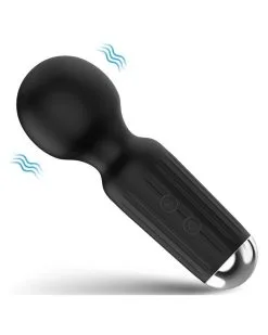 Generique Mini Wand Touch 10cm Noir -Sextoys boutique mini wand touch 10cm noir 2
