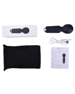 Generique Mini Wand Touch 10cm Noir -Sextoys boutique mini wand touch 10cm noir 4