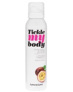 Love To Love Mousse De Massage Crépitante Tickle My Body Fruits De La Passion 150ml -Sextoys boutique mousse de massage crepitante tickle my body fruits de la passion 150ml 1