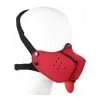 Kinky Puppy Museau + Langue Néoprène Puppy Rouge