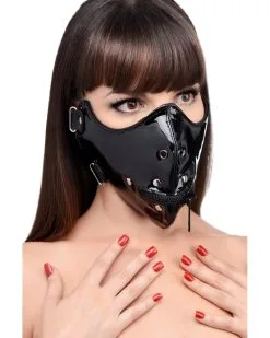 Master Series Muselière Lektor Avec Zip -Sextoys boutique museliere lektor avec zip 2