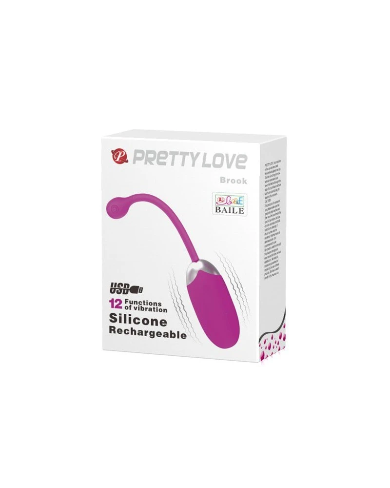 Pretty Love Oeuf Vibrant Brook - 7.5 X 3.2 Cm 2 Pretty Love Oeuf Vibrant Brook - 7.5 X 3.2 Cm – Image 2