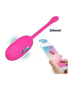 Oeuf Vibrant Connecté Électro Doreen Pretty Love 7 X 3.4cm Rose