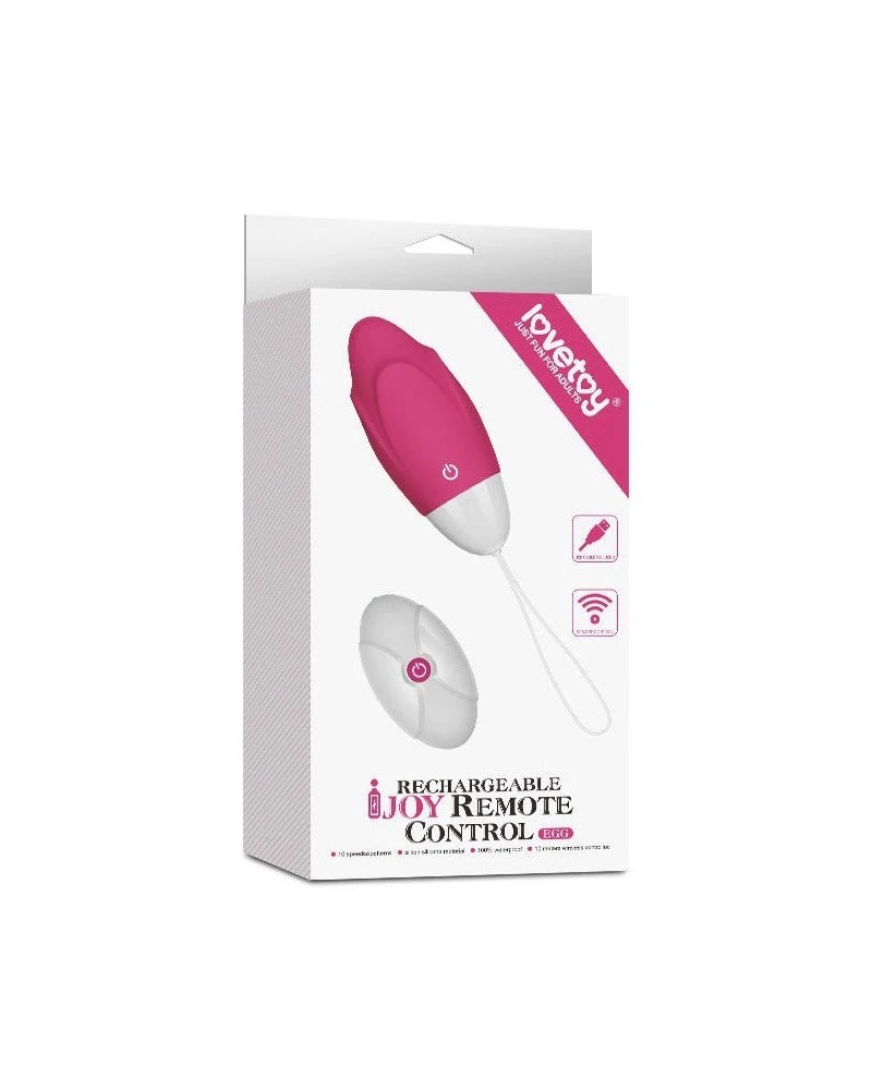 Love Toy Oeuf Vibrant IJOY Avec ContrÙle à Distance 9 X 3.6 Cm 2 Love Toy Oeuf Vibrant IJOY Avec ContrÙle à Distance 9 X 3.6 Cm – Image 2