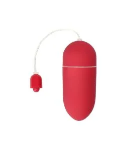 La Boutique Du Hard Oeuf Vibrant Sans Fil Vibrating Egg 8 X 3.5cm Rouge