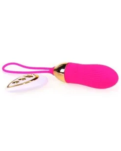 Generique Oeuf Vibrant Stripe Sex 8.5 X 3cm Fuchsia