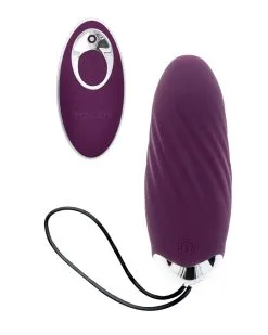 TOYJOY Happiness Oeuf Vibrant Télécommandé Eggstravagant 9 X 3.3cm -Sextoys boutique oeuf vibrant telecommande eggstravagant 9 x 33cm 4