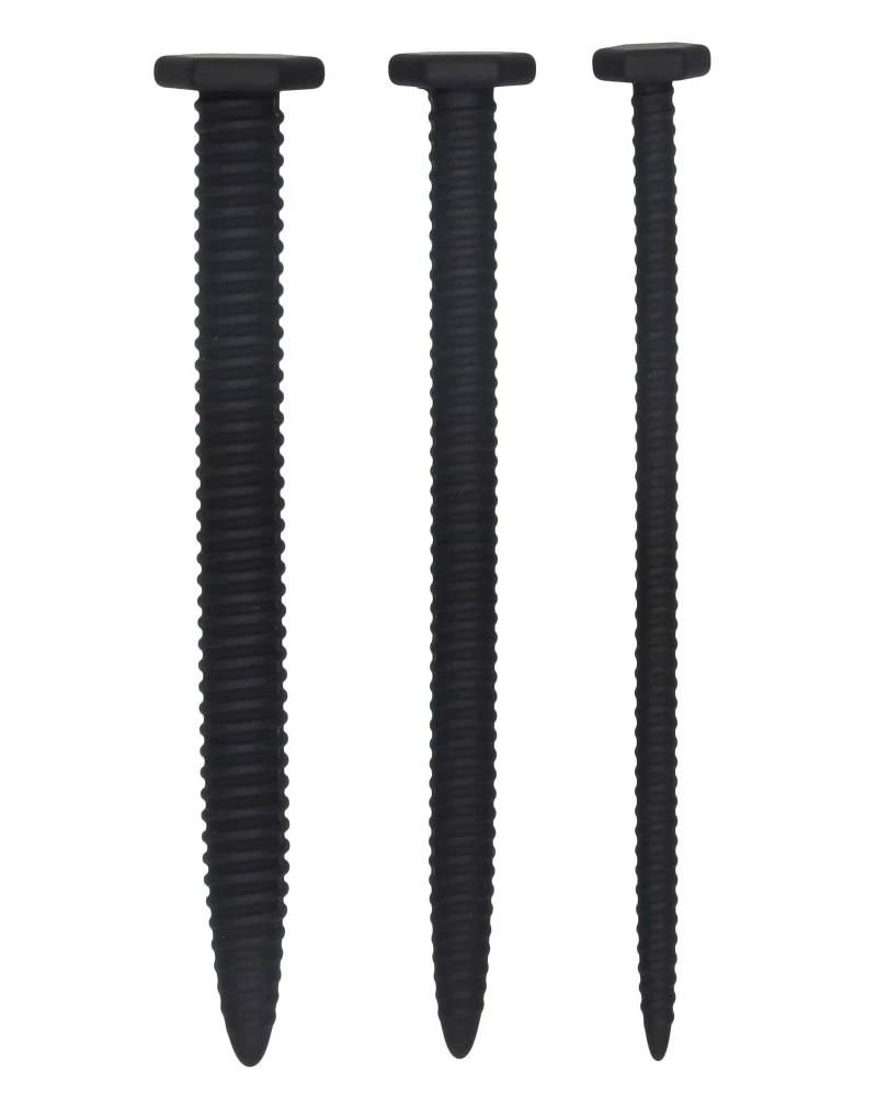 Ouch! Pack De 3 Tiges Pour Urètre Screw 14.5cm - Diamètres De 9 à 16mm 1 Ouch! Pack De 3 Tiges Pour Urètre Screw 14.5cm - Diamètres De 9 à 16mm
