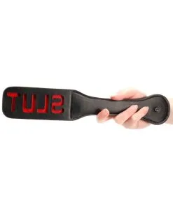 Ouch! Paddle Simili Slut 32cm 9 Ouch! Paddle Simili Slut 32cm -Sextoys boutique paddle simili slut 32cm 3